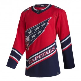 Män Ishockey Washington Capitals tröja Blank 2020-21 Reverse Retro Authentic